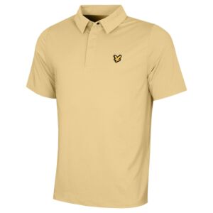 Lyle & Scott Mens Concealed Placket Breathable Golf Polo Shirt