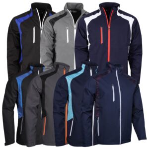 Sunderland Mens Valberg Waterproof Windproof Mesh Golf Jacket