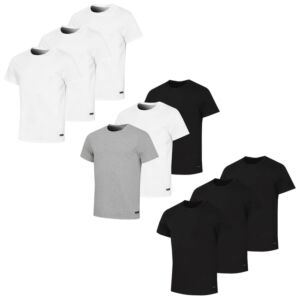 Ted Baker Mens 3-Pack Stretch Cotton Classic Crew Neck T-Shirt