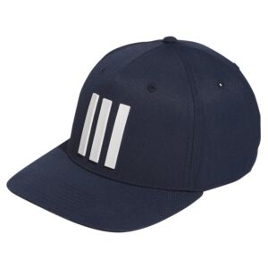 adidas Golf Mens Tour 3 Stripe Cap - Collegiate Navy - One Size