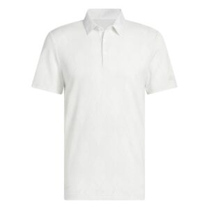 adidas Golf Mens Ultimate365 Micro Texture Sustainable Polo Shirt