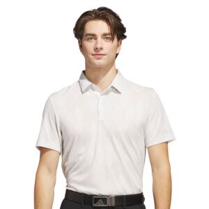 adidas Golf Mens Ultimate365 Micro Texture Sustainable Polo Shirt
