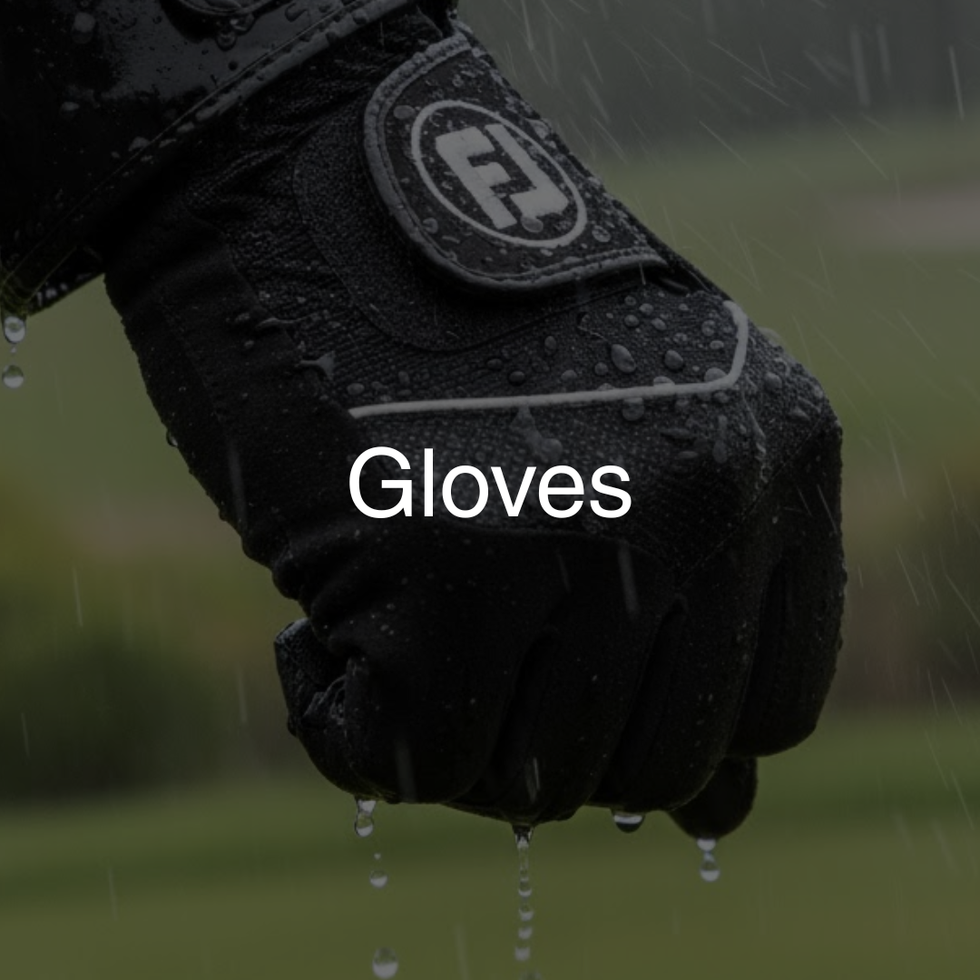 FootJoy Rain Grip waterproof Glove on course