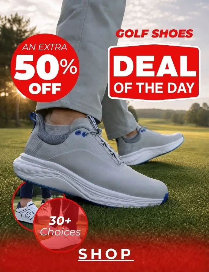 Deal of The Day - Up to £149 OFF Golf Shoes - Today Only!