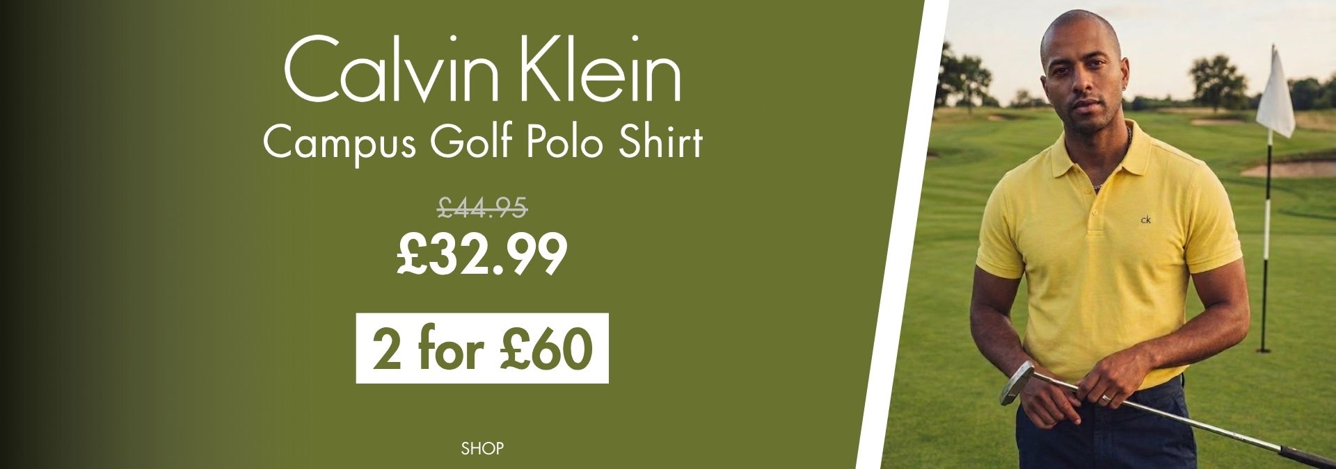 Calvin Klein CK Campus polo Polo Deal