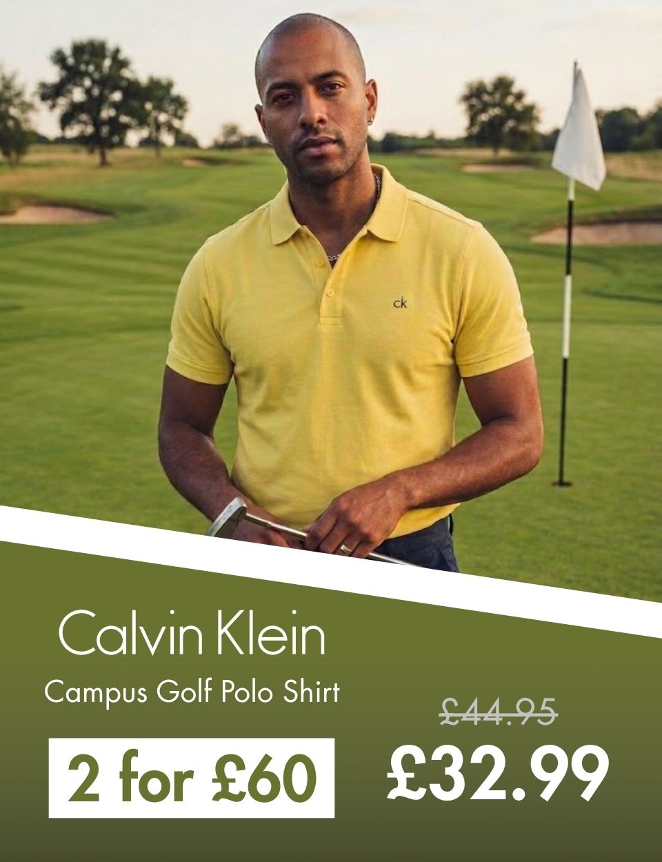 Calvin Klein CK Campus polo Polo Deal