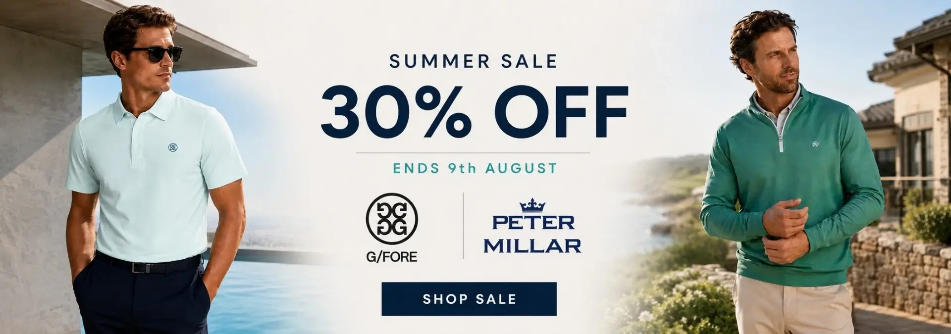Peter Millar & G/Fore 2026 Sale! 30% Off