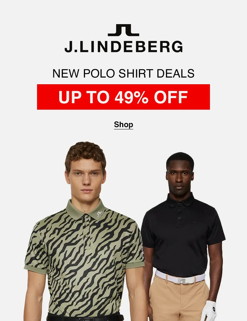 J.Lindeberg Polo Shirt Deals - Up to 45% off