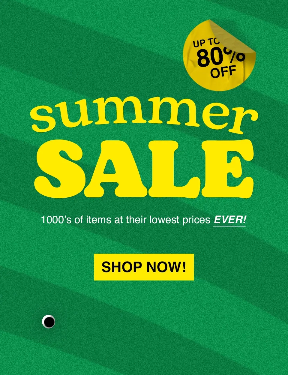 Summer Sale - Up to 80% off